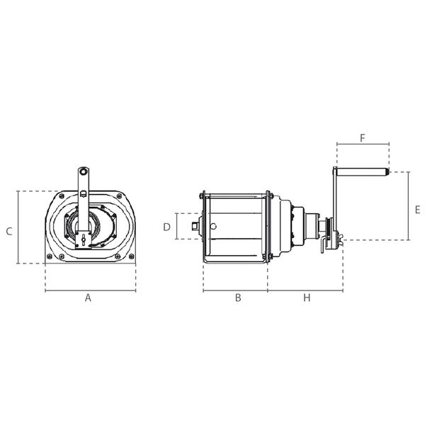 Handseilwinde HSR 0.5t - Hebetech AG