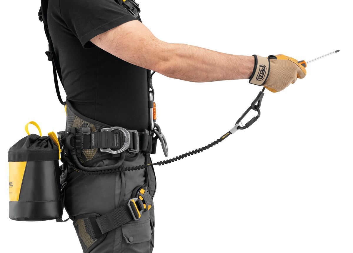 PETZL Werkzeug-Verbindungsriemen TOOLINK M, Pack à 5 Stk