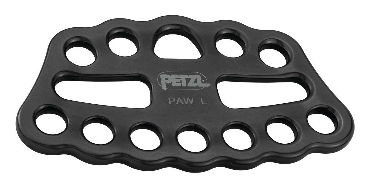 PETZL Riggingplatte PAW, Grösse L, schwarz