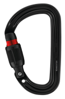 PETZL Karabiner Sm'D, Screw-Lock, schwarz