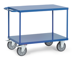 fetra® Tischwagen mit Stahlblech-Plattformen 2400 B/2401 B/2402 B/2403 B