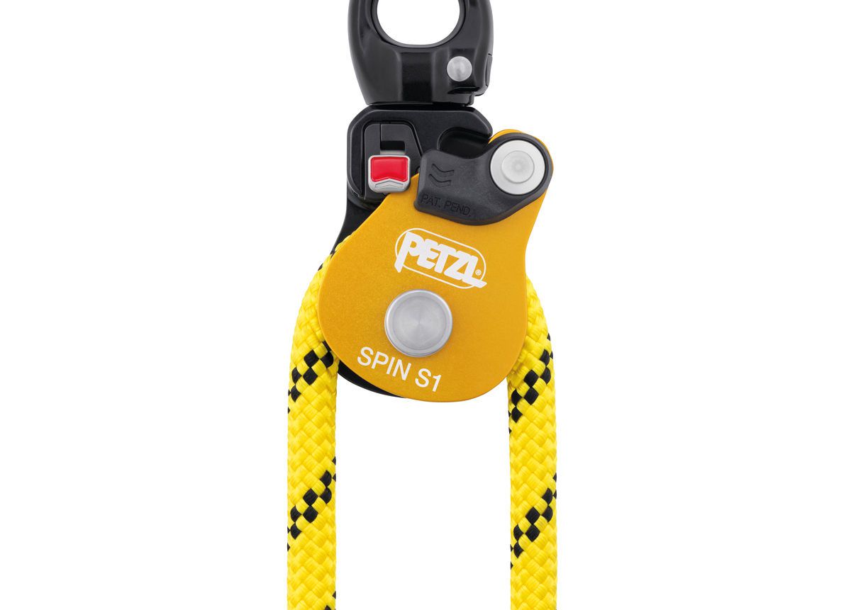 PETZL Umlenkrolle SPIN S1, gelb