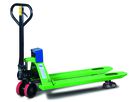 Paletthubwagen GREENLINE mit Waage, Messbereich 1kg Schritte