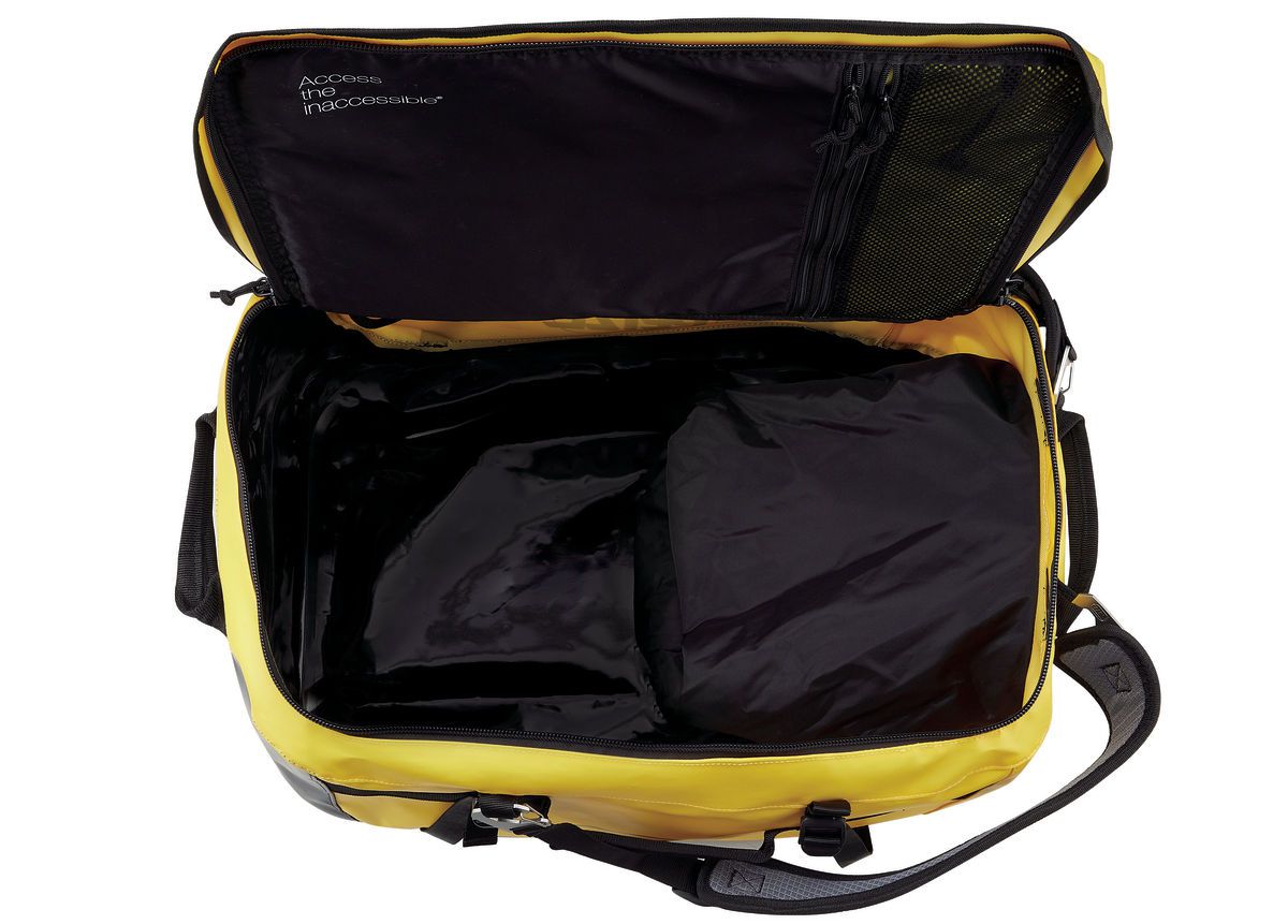 PETZL Transporttasche DUFFEL, 65 Liter, gelb