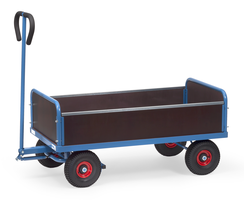 fetra® Handwagen mit 4 Wänden 4051