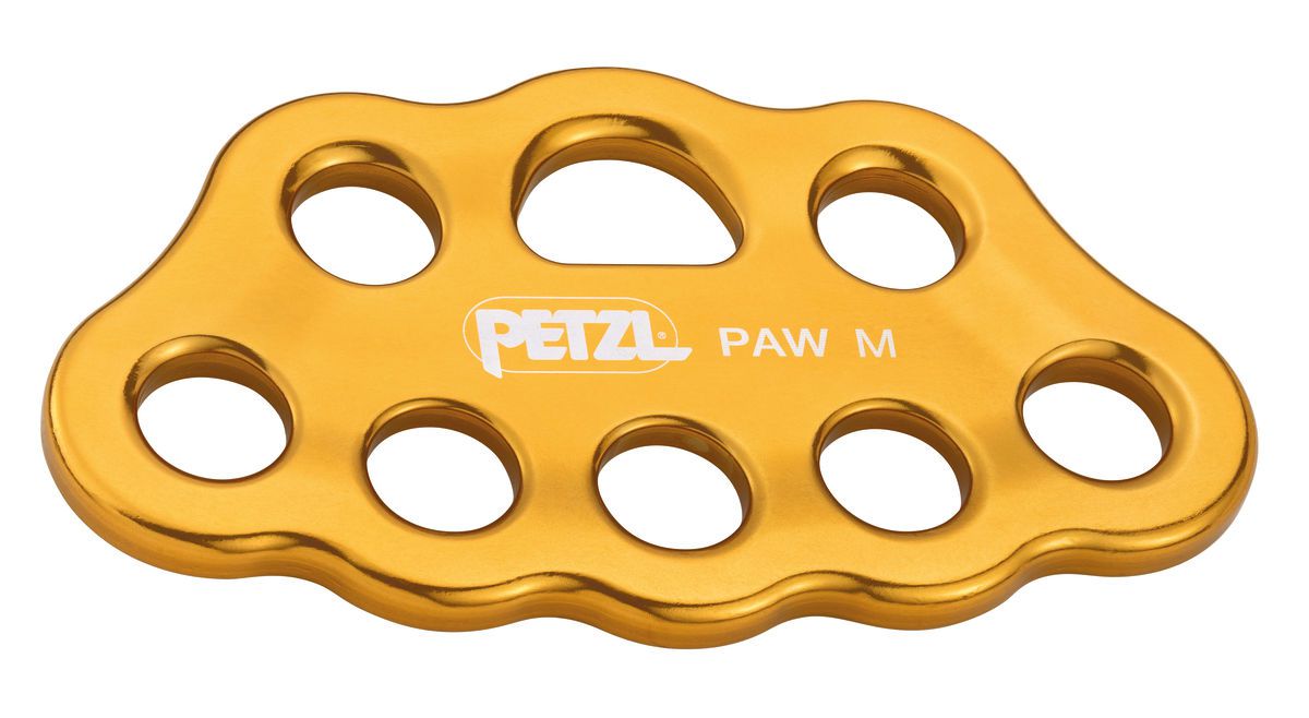 PETZL Riggingplatte PAW, Grösse M, gelb