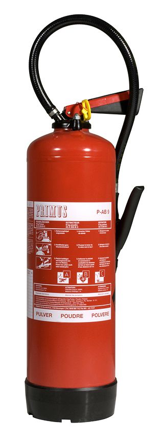 Primus Standard P-AB9 Pulver Handfeuerlöscher, 9 kg