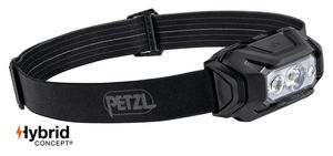 PETZL Hybridstirnlampe ARIA 2 RGB, 450 Lumen, schwarz