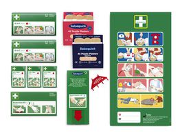 Cederroth Nachfüllpaket zu Erste Hilfe Tafel / Schrank Mini