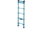 ZARGES Teleskop-Anlegeleiter Compactstep L 266, 2.66 m
