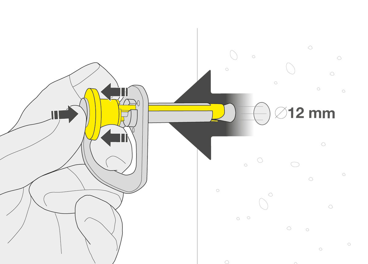 PETZL Bohrhaken COEUR PULSE, Ø 12 mm