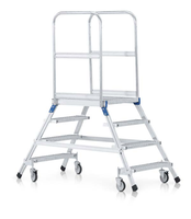 ZARGES Podesttreppe beids. begehbar, SG-Stufen Z600