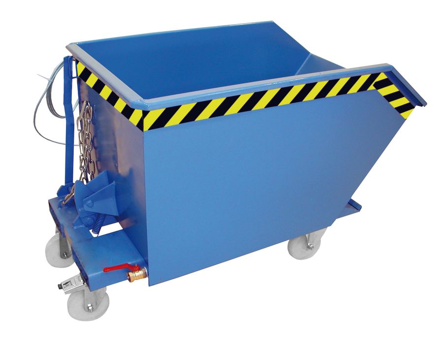 Späne-Kippbehälter SGU 50, lackiert, 0.50m³, Blau