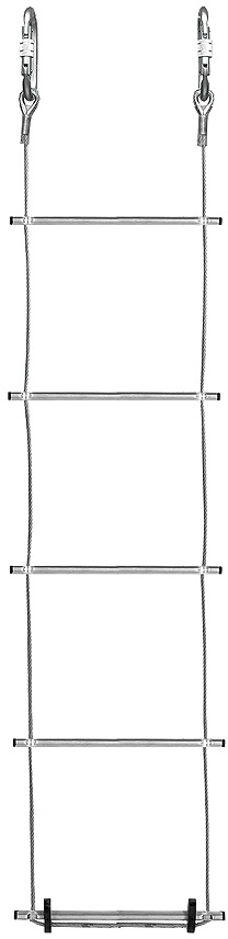 Stahlseil-Leiter 5.0 m