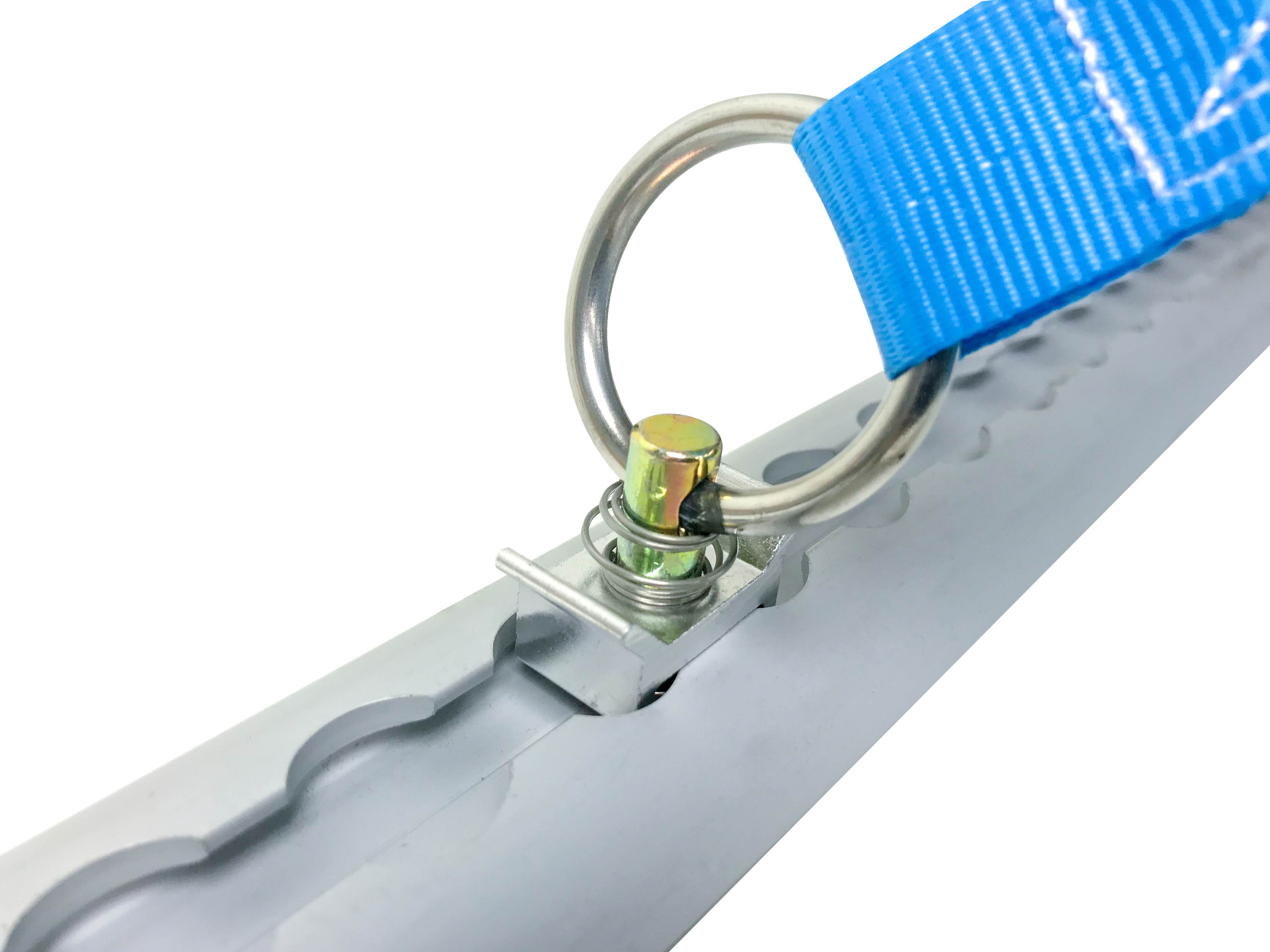 Zurrschiene ZRA 3 m, Aluminium mit Rundloch