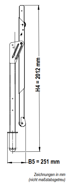 IKAR Auslegerarm ASS-3 ohne Bodenhülse
herausnehmbarer Auslegerarm
höhenverstellbar
Höhe: 1736 mm
Tragfähigkeit: 300 kg
Edelstahl