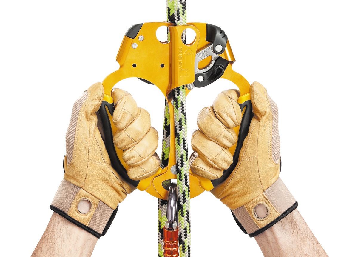 PETZL Handsteigklemme mit Doppelgriff ASCENTREE