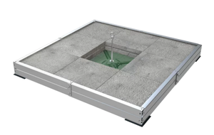 Anschlagkreuz ABS Weight OnTop Double