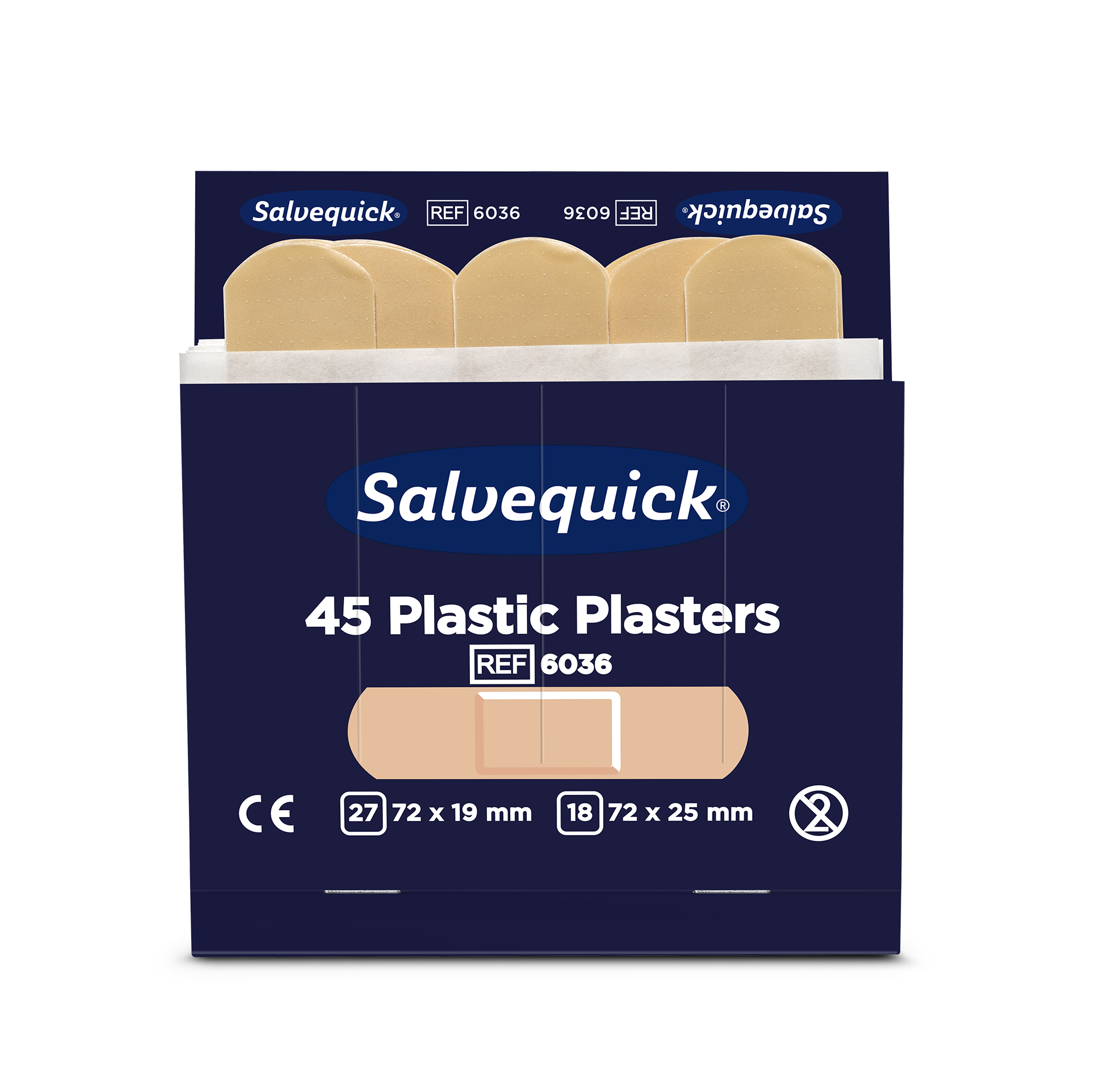 Cederroth Salvequick Wasserabweisende Pflaster