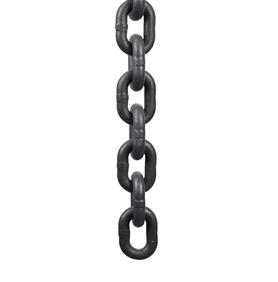 Rundstahlkette RAL 13 mm