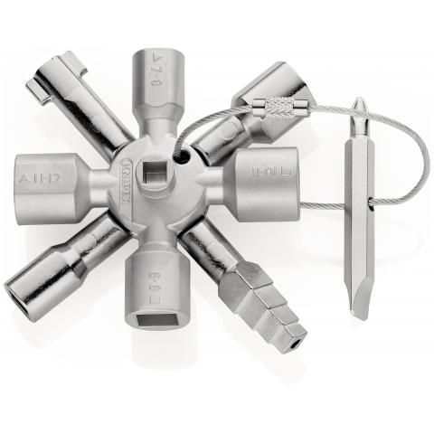 KNIPEX TwinKey® Für gängige Schränke und Absperrsysteme