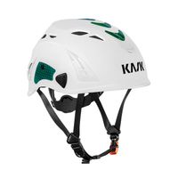 KASK Schutzhelm Superplasma AQ HI VIZ Weiss / Grün fluoreszierend