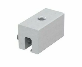 Anschlagpunkt ABS-Lock Falz V, Aluminiumklemmen auf Stehfalz