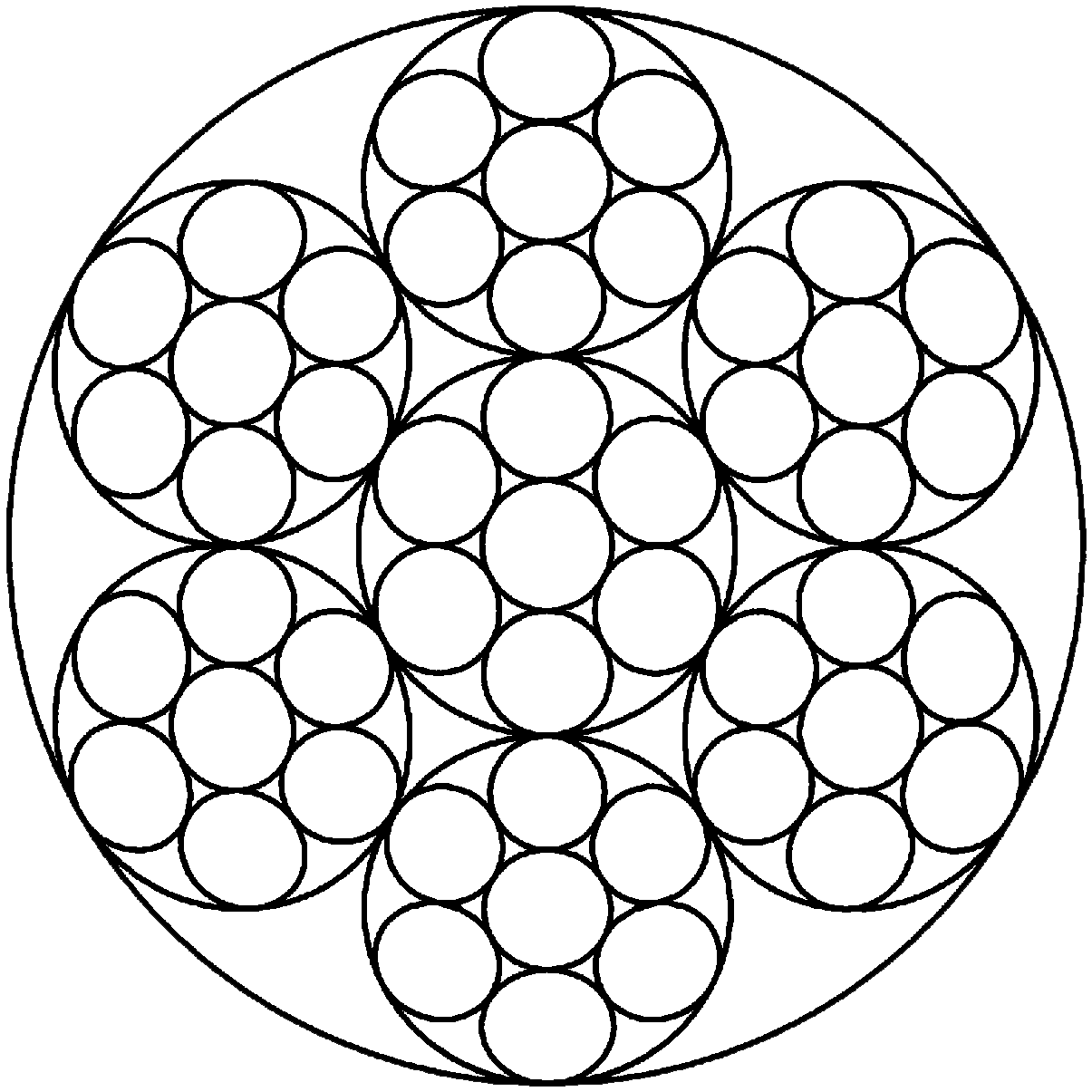Rundlitzenseil 6x7-WSC Ø 2.5 mm