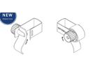 Dynello Clip, 25 mm, Packung à 4 Stk inkl. Gurtaufwickler