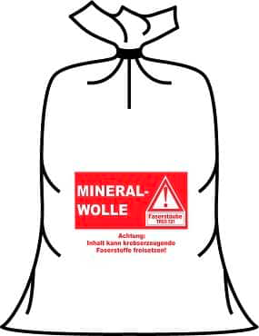 Mineralwolle Gewebesack MK - 140 x 220 cm