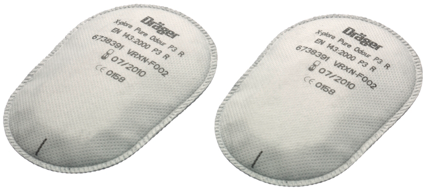 DRÄGER X-plore® Bajonettfilter Partikelfilter Pure Odour P3 R