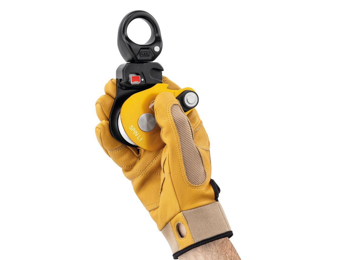 PETZL Umlenkrolle SPIN L1, schwarz