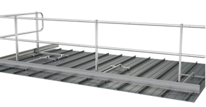 Schutzgeländer ABS Guard OnTop Falz