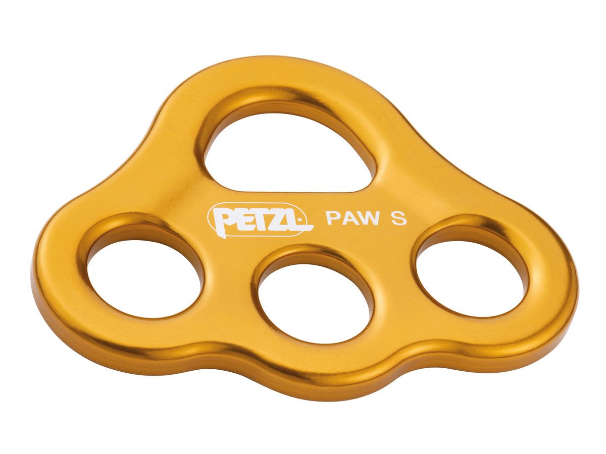 PETZL Riggingplatte PAW, Grösse S, gelb