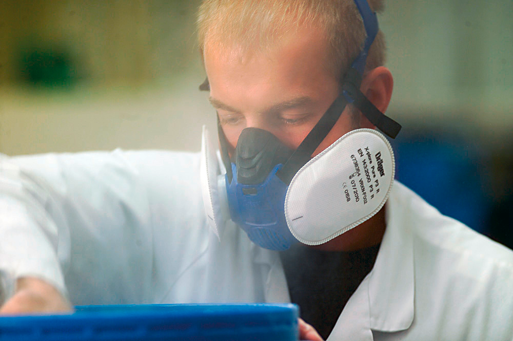 DRÄGER Zweifilter Halbmaske X-plore® 3500 Handwerkerset, Grösse S