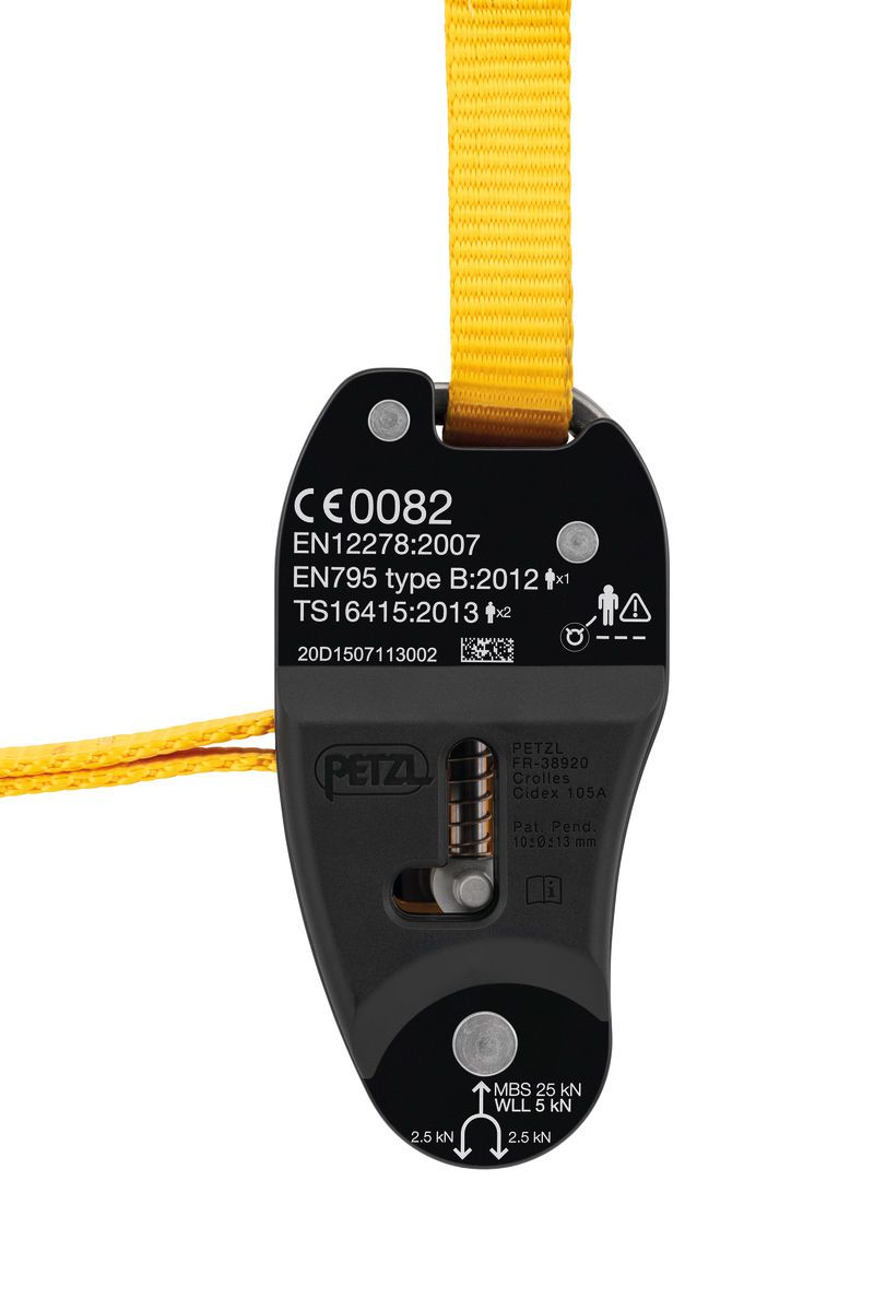 PETZL verstellbarer Kambiumschoner EJECT