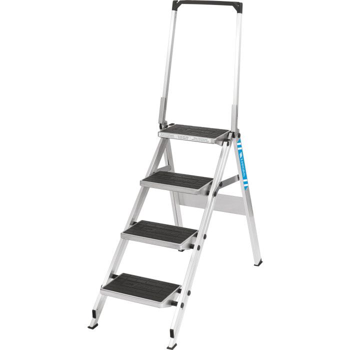 ZARGES Sicherheitstreppe Plazamax P 0900B, Arbeitshöhe 2.9 m, ohne Bügel