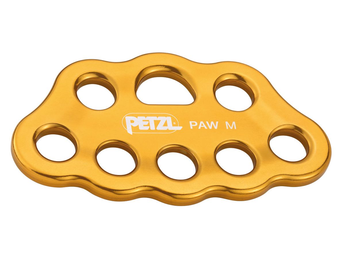 PETZL Riggingplatte PAW, Grösse M, gelb