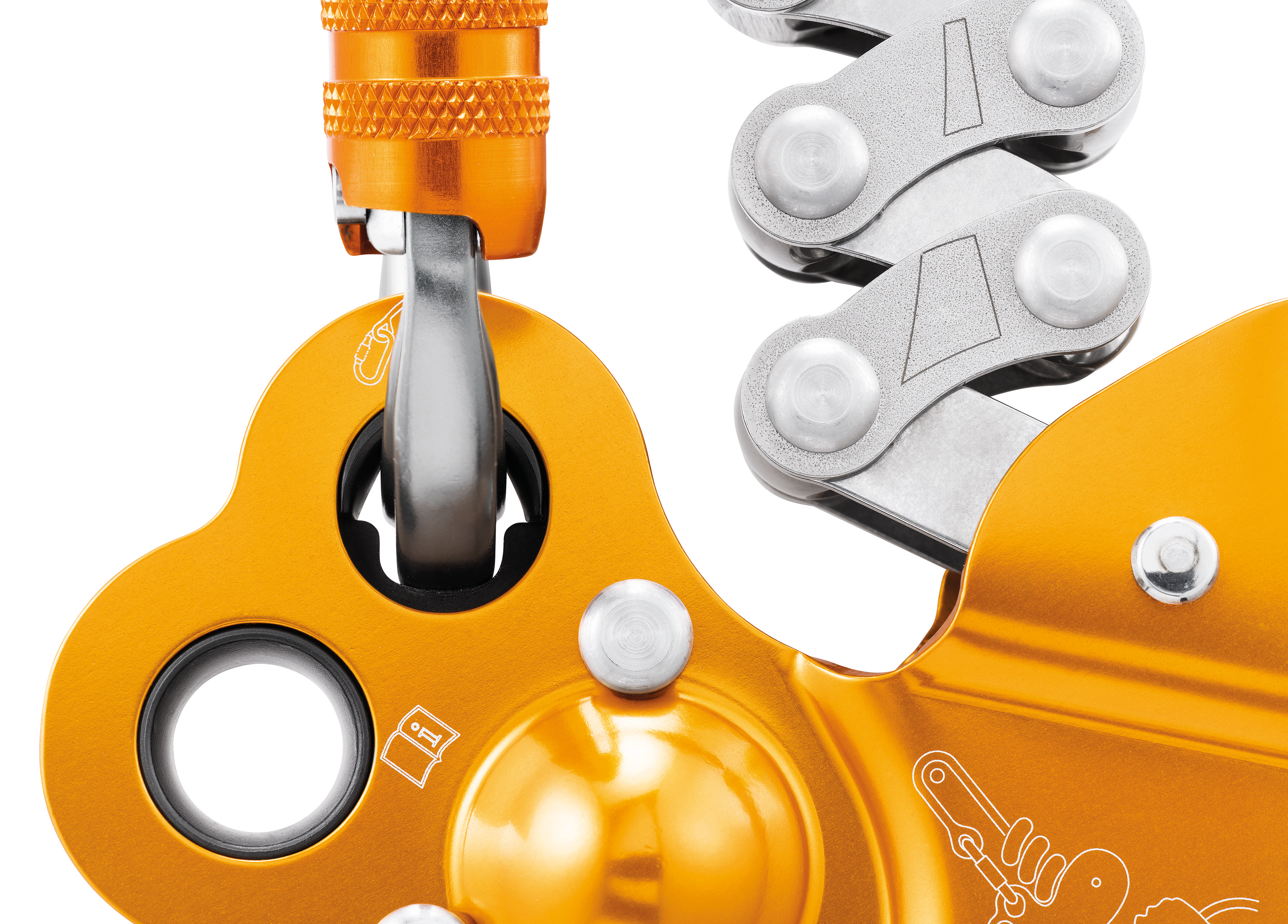 PETZL Prusikrolle ZIGZAG® PLUS