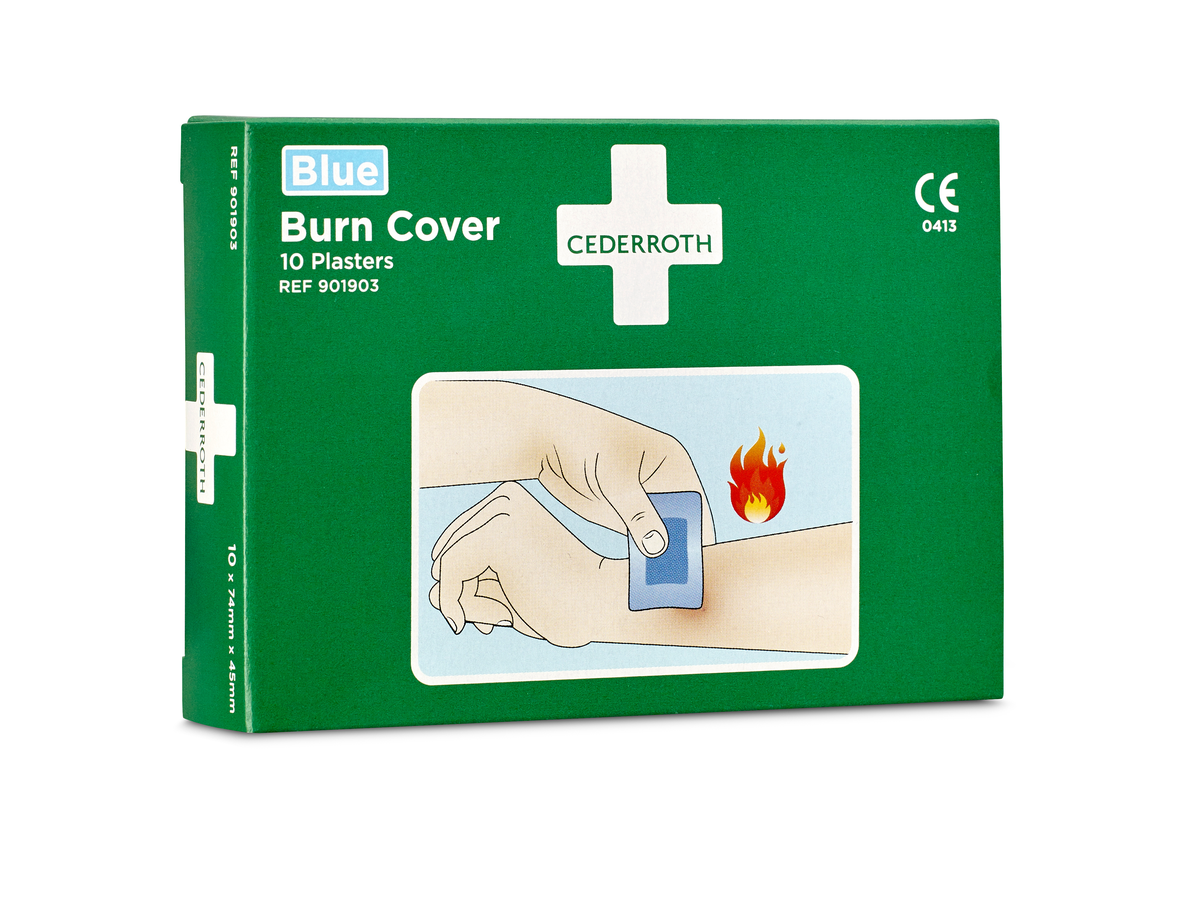 Cederroth Burn Cover Hydrogelpflaster 10x