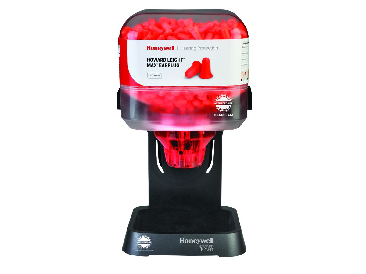 Honeywell Howard Leight Dispenser mit MAX Gehörschutzstöpsel