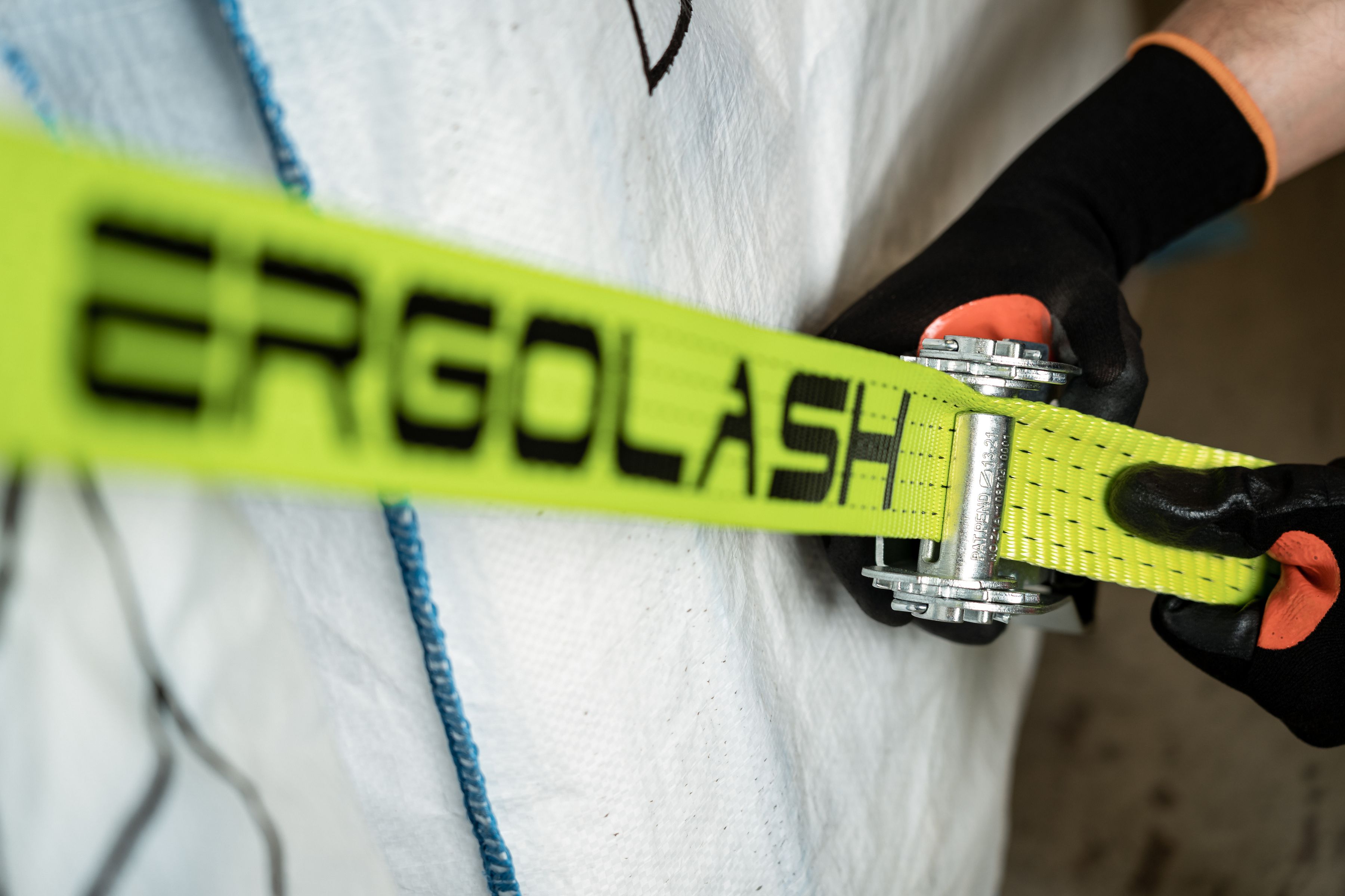 Zurrgurt ERGOLASH PRO-10000, 2-teilig, 10m, 5t, mit Klinkenhaken