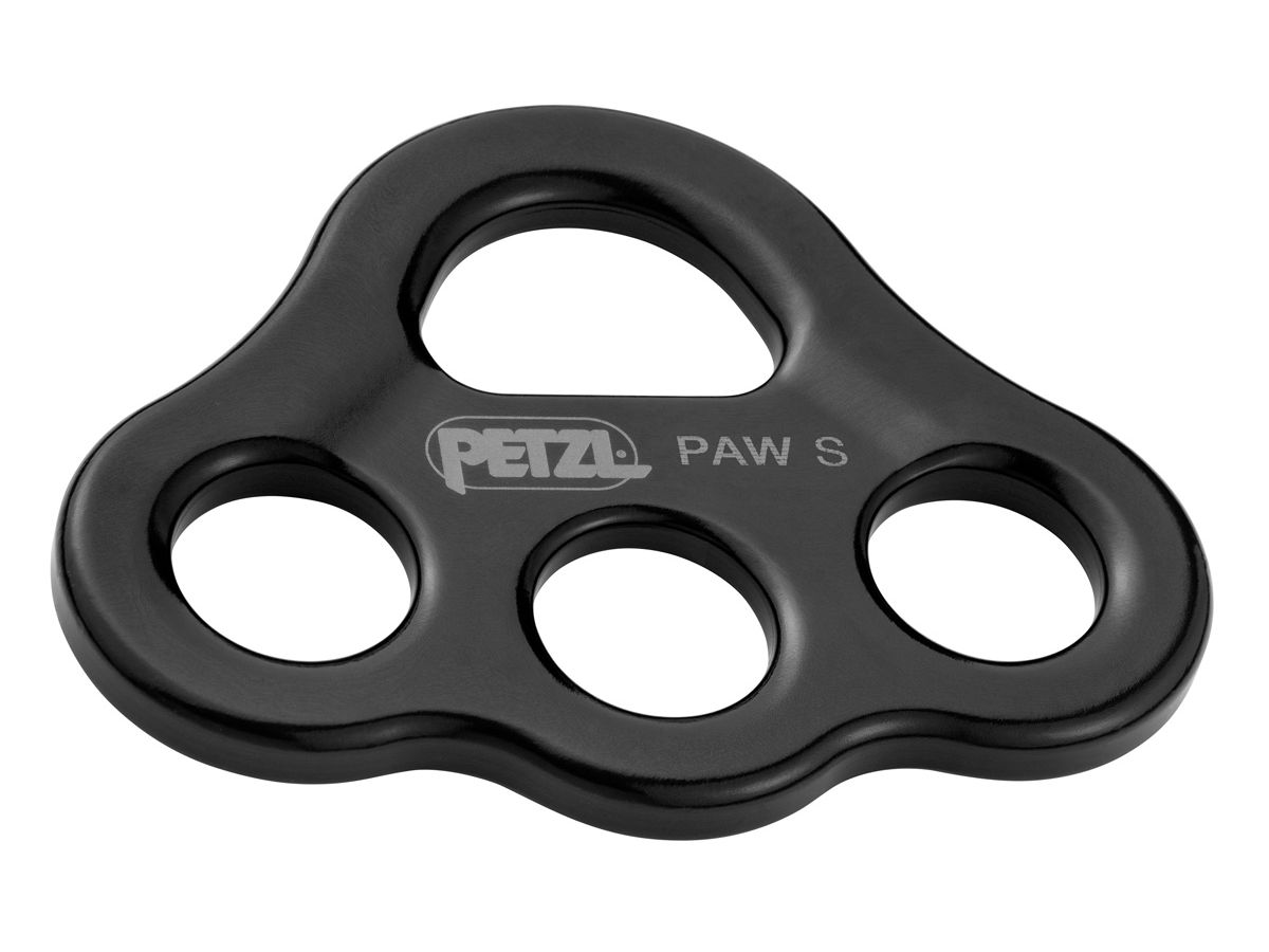PETZL Riggingplatte PAW, Grösse S, schwarz