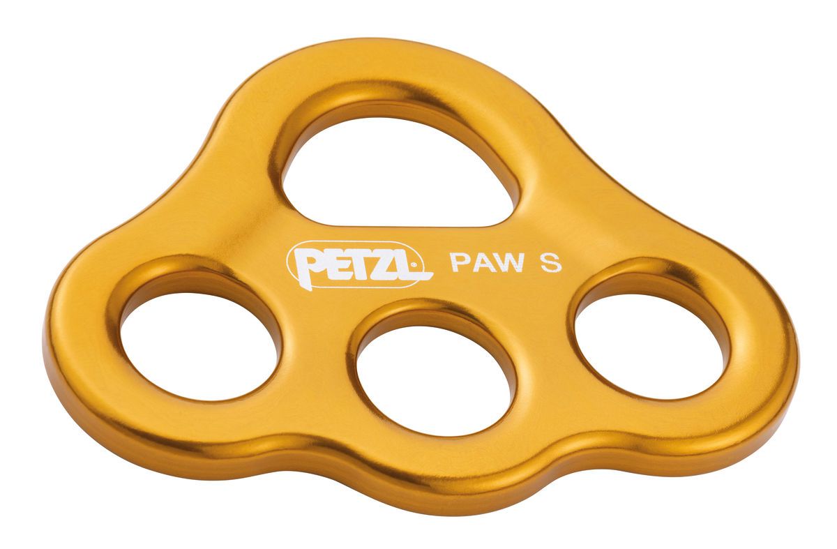 PETZL Riggingplatte PAW, Grösse S, gelb
