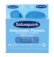 Cederroth Salvequick Blue Detectable Pflastermix