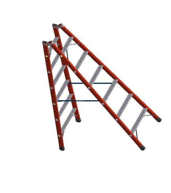 ZARGES Breitsprossen-Stehleiter EFAmix B 0190