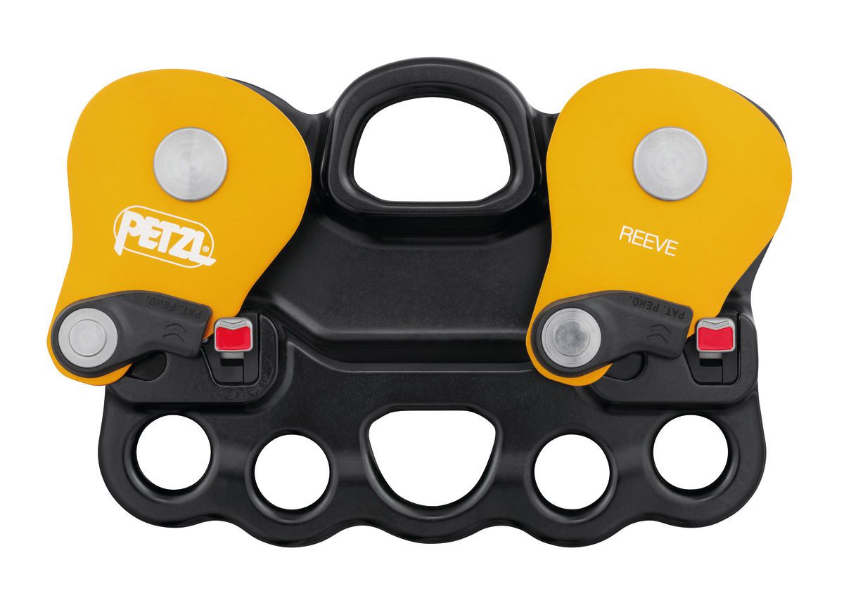 PETZL Seilbahnläufer REEVE, gelb