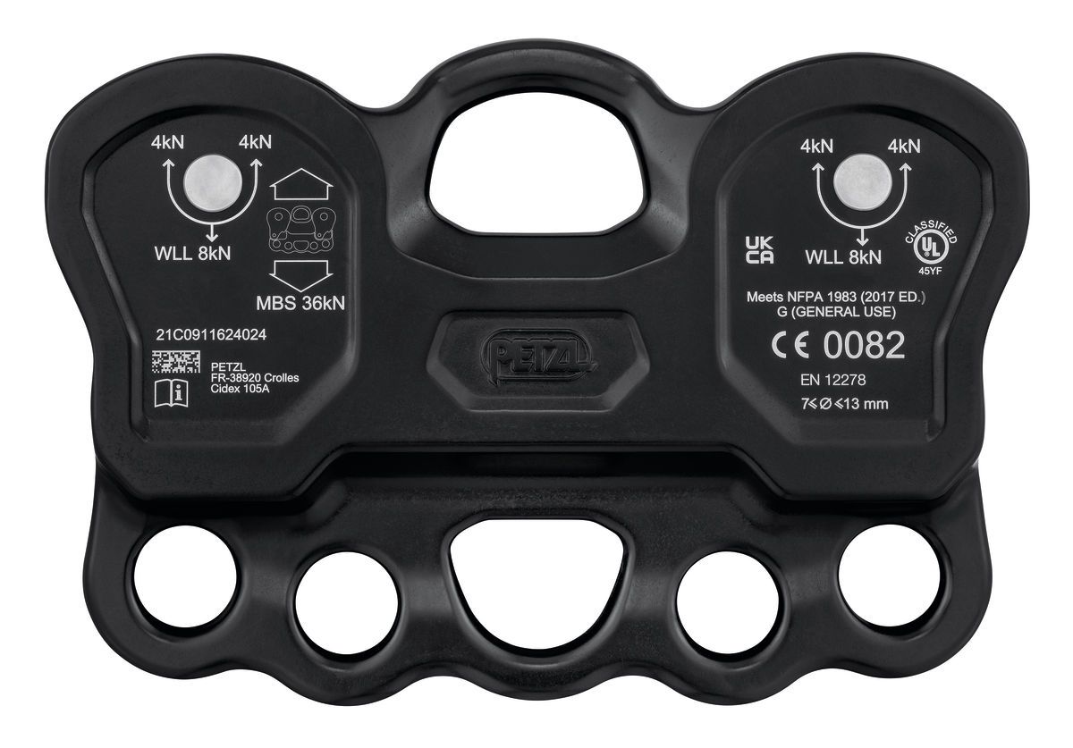 PETZL Seilbahnläufer REEVE, gelb