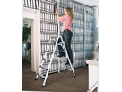 ZARGES Bockleiter Comfortstep B mit gepolsterten Stufen