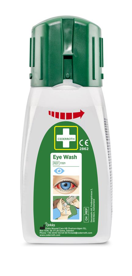Cederroth Augendusche im Taschenformat 235 ml